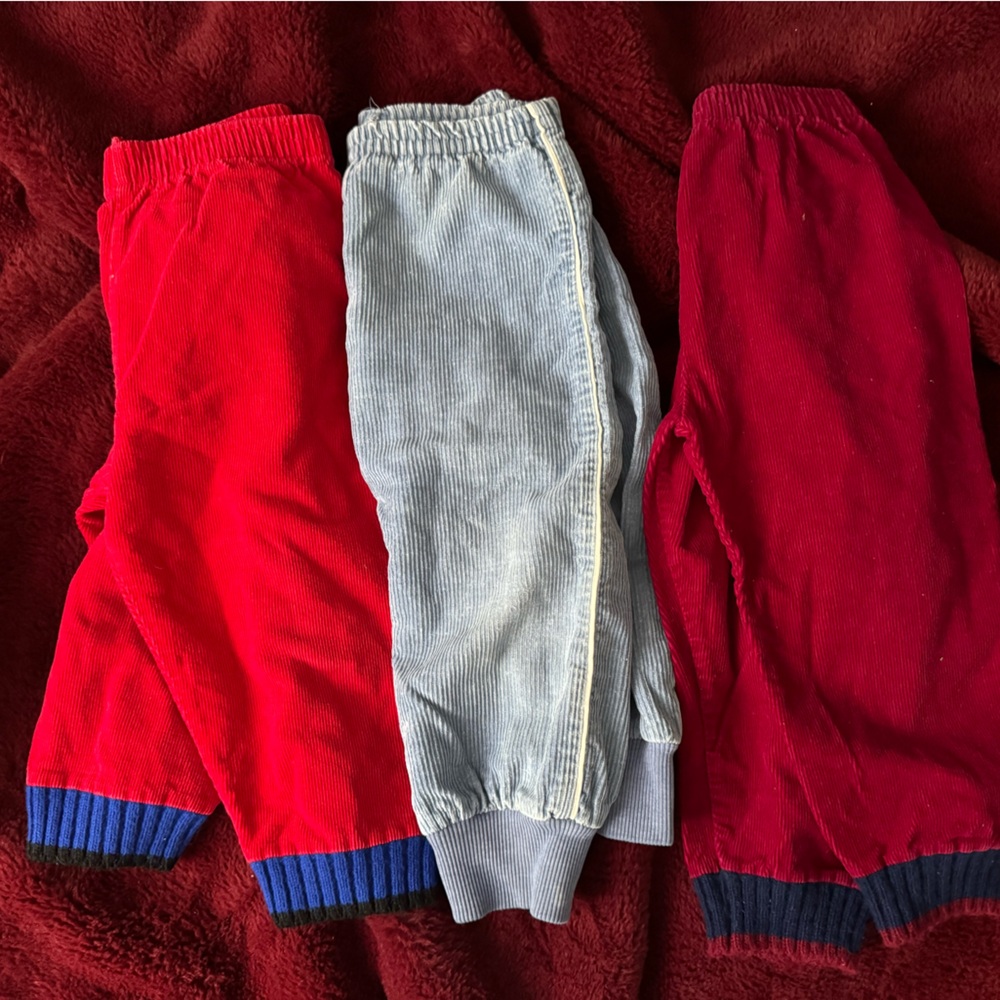 Vintage 80s toddler corduroy pants